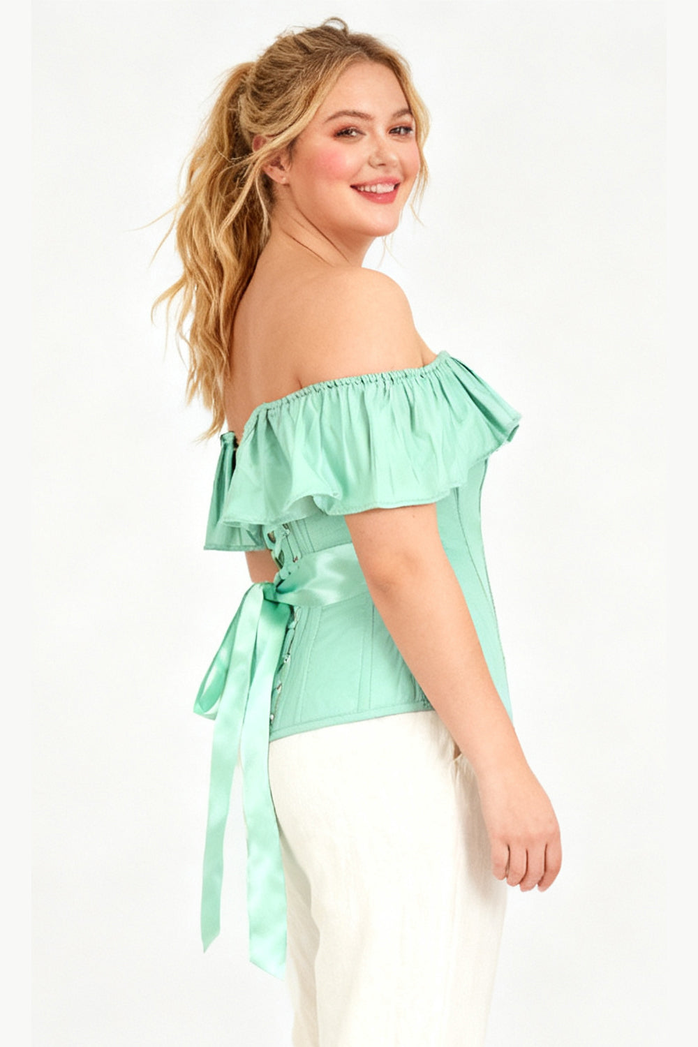 Averell Off Shoulder Overbust Corset