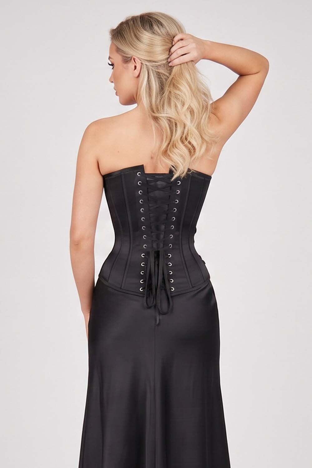 OTTILIE Cupped Corset - Black