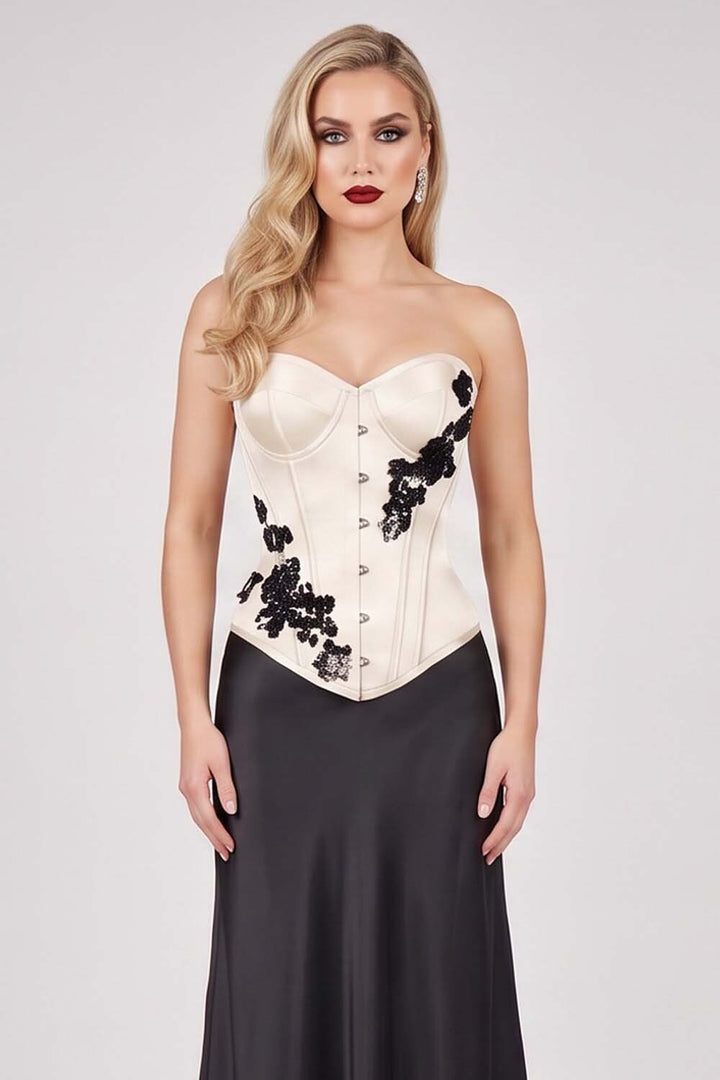 OTTILIE Cupped Corset - Ivory