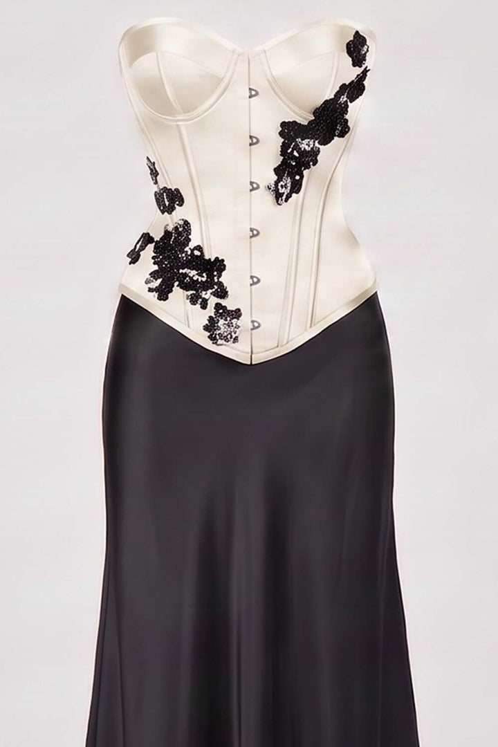OTTILIE Cupped Corset - Ivory
