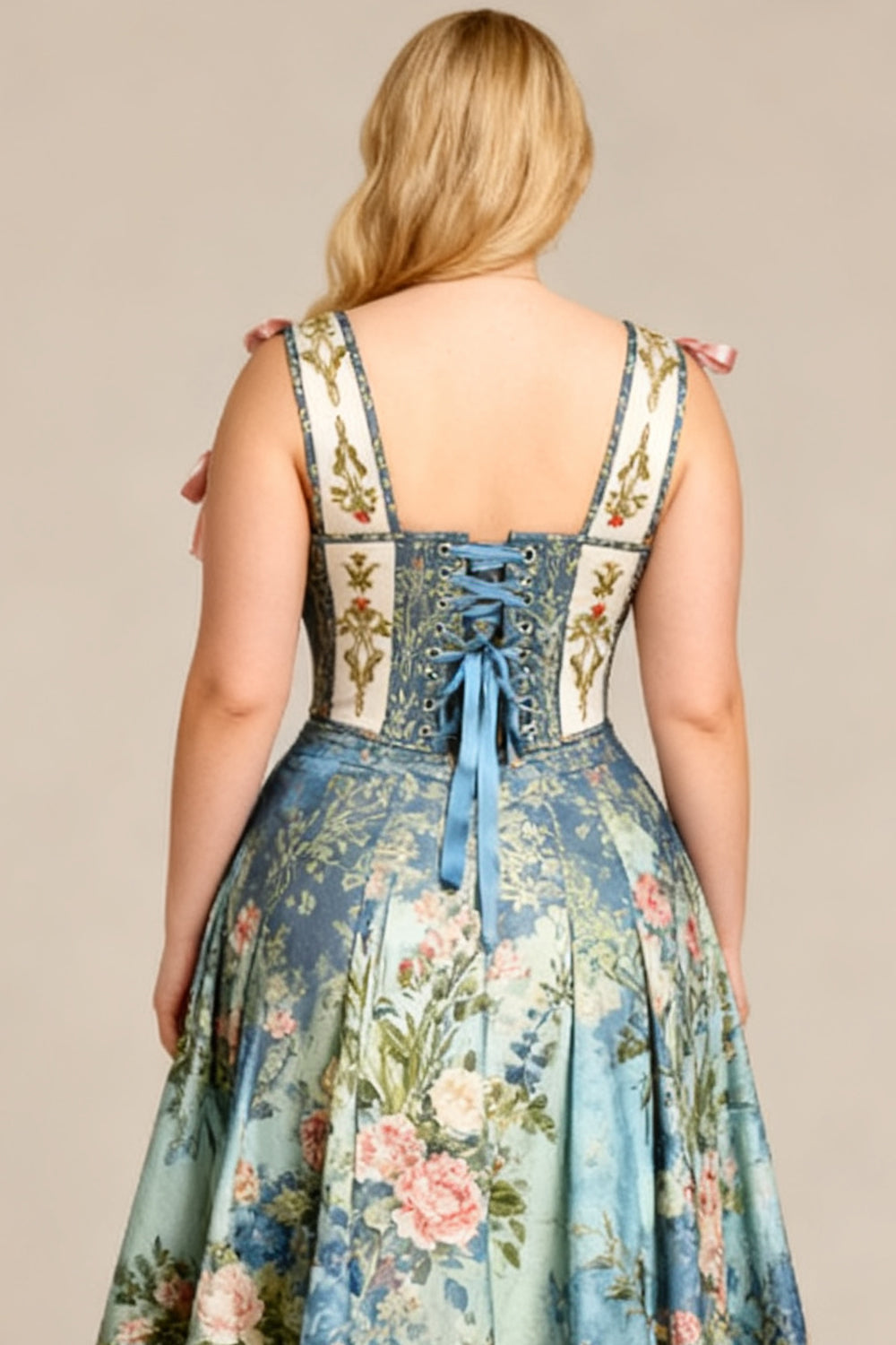 Sage Botanical Joice Overbust Corset