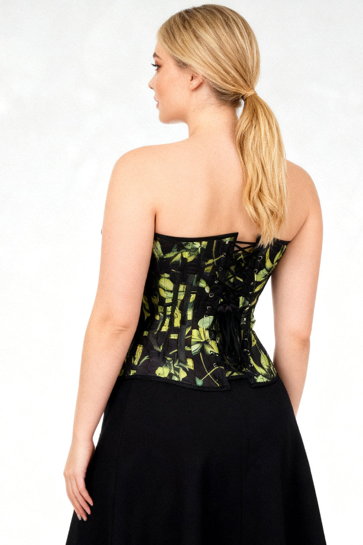 Emerald Botanical Hiroko Overbust Corset
