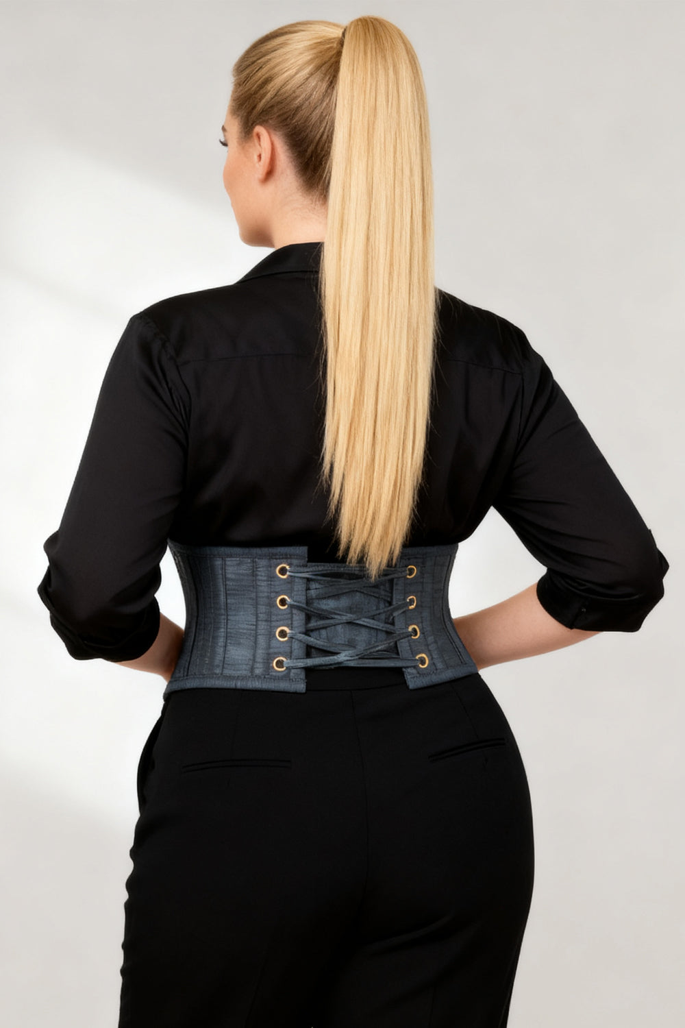 Trysta Grey Underbust Corset