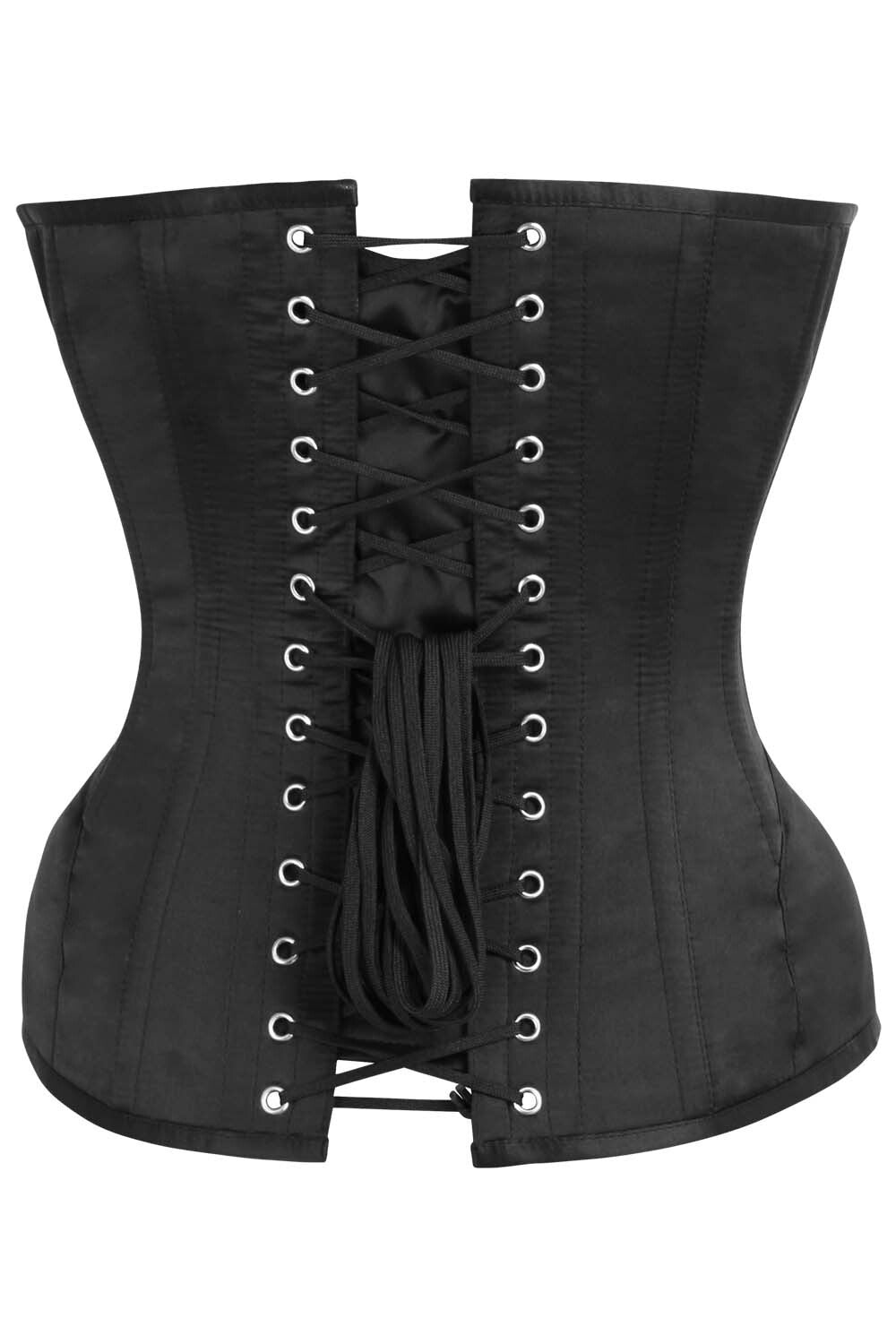 Arniesha Midnight Black Overbust Corset
