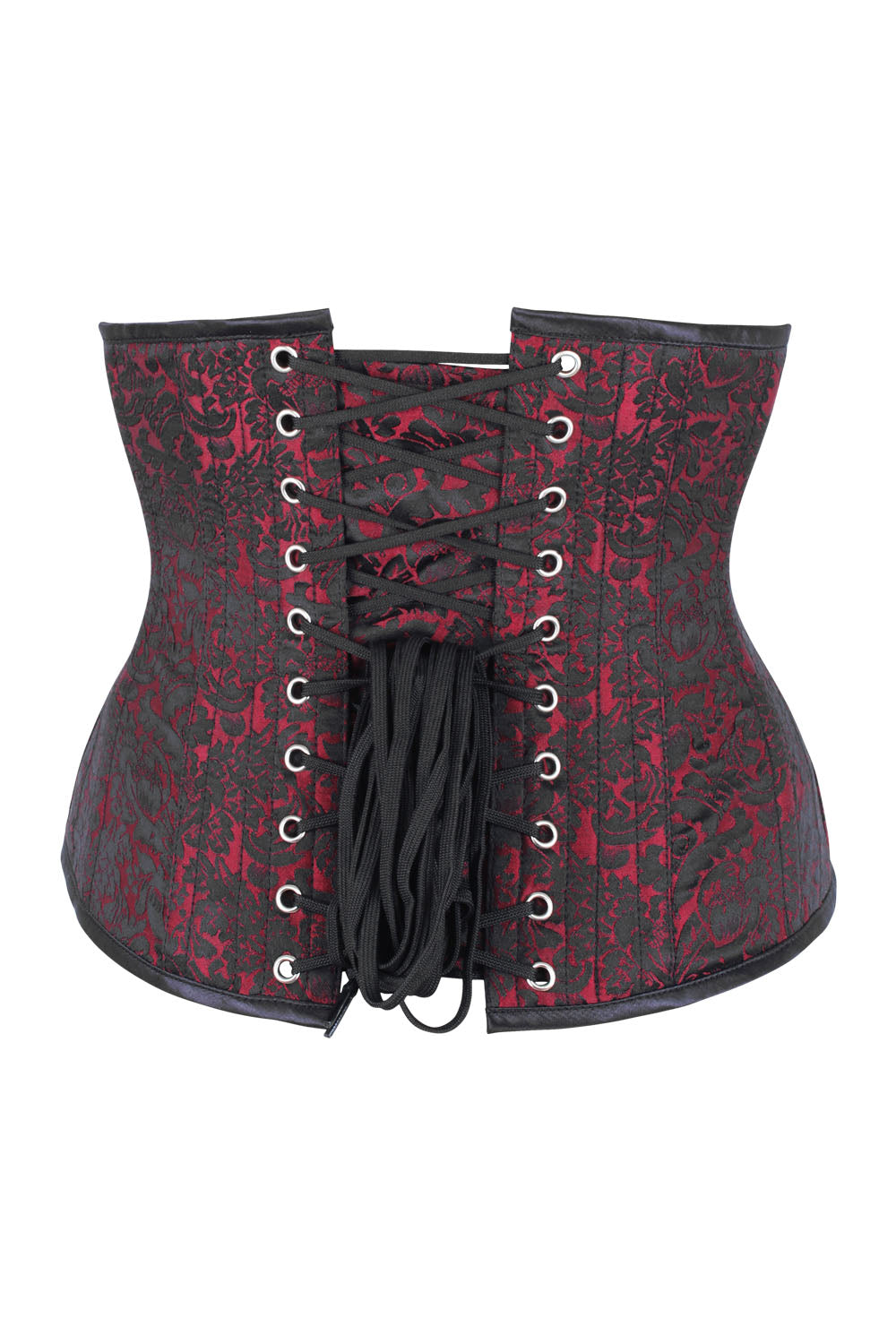 Maroon Shanedra Underbust Corset