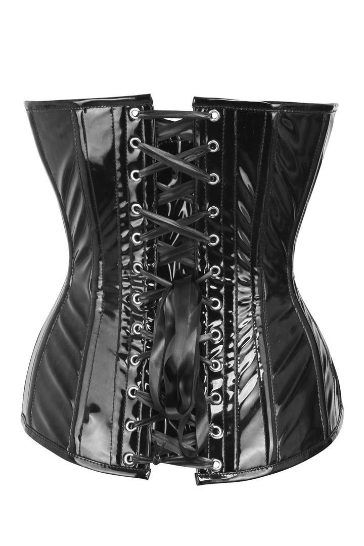 Jewelyn Midnight Black Overbust Corset