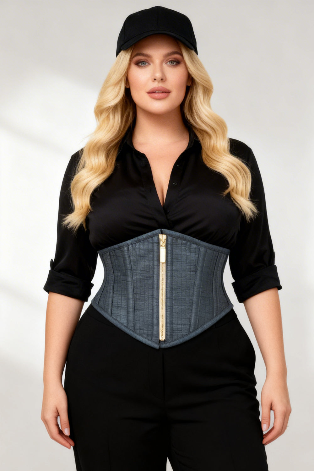 Trysta Grey Underbust Corset