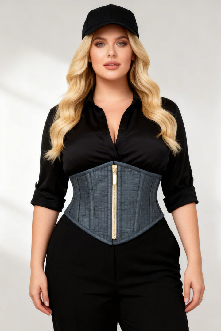 Trysta Grey Underbust Corset
