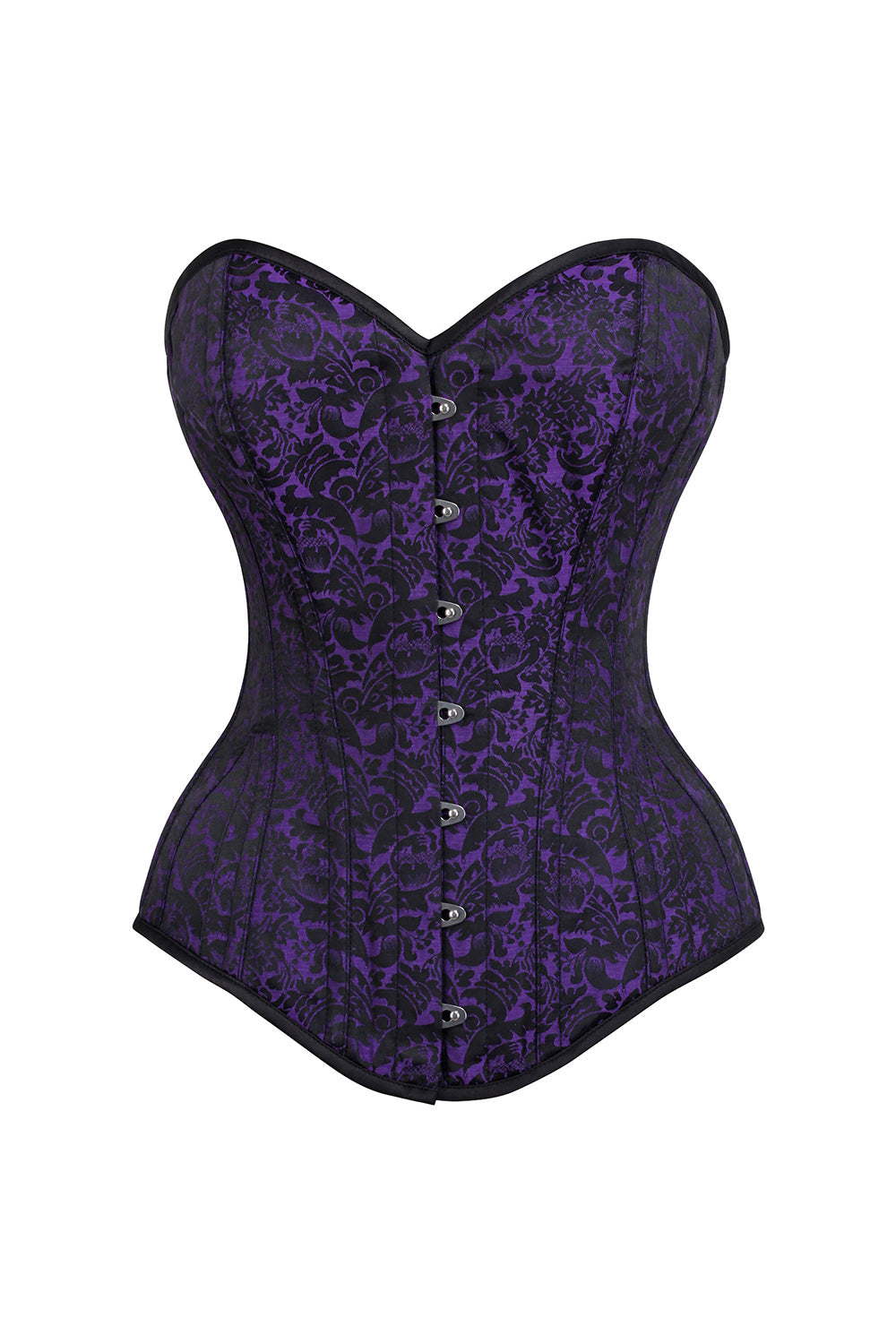Amethyst Purple Cheray Overbust Corset