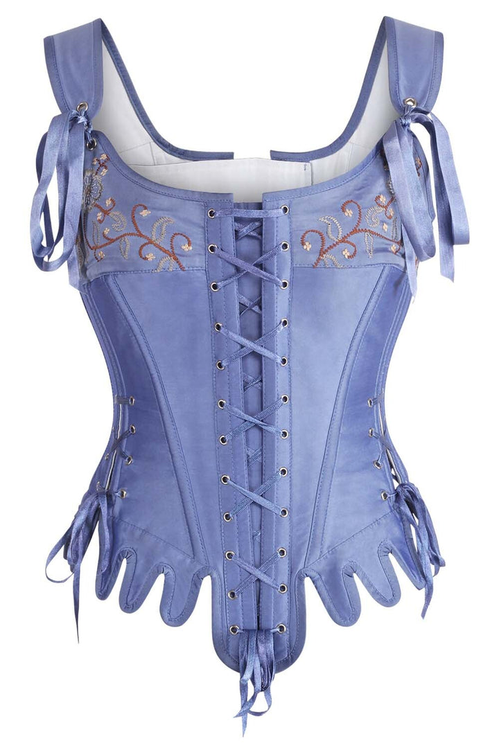 Powder Blue Dawnette Overbust Corset