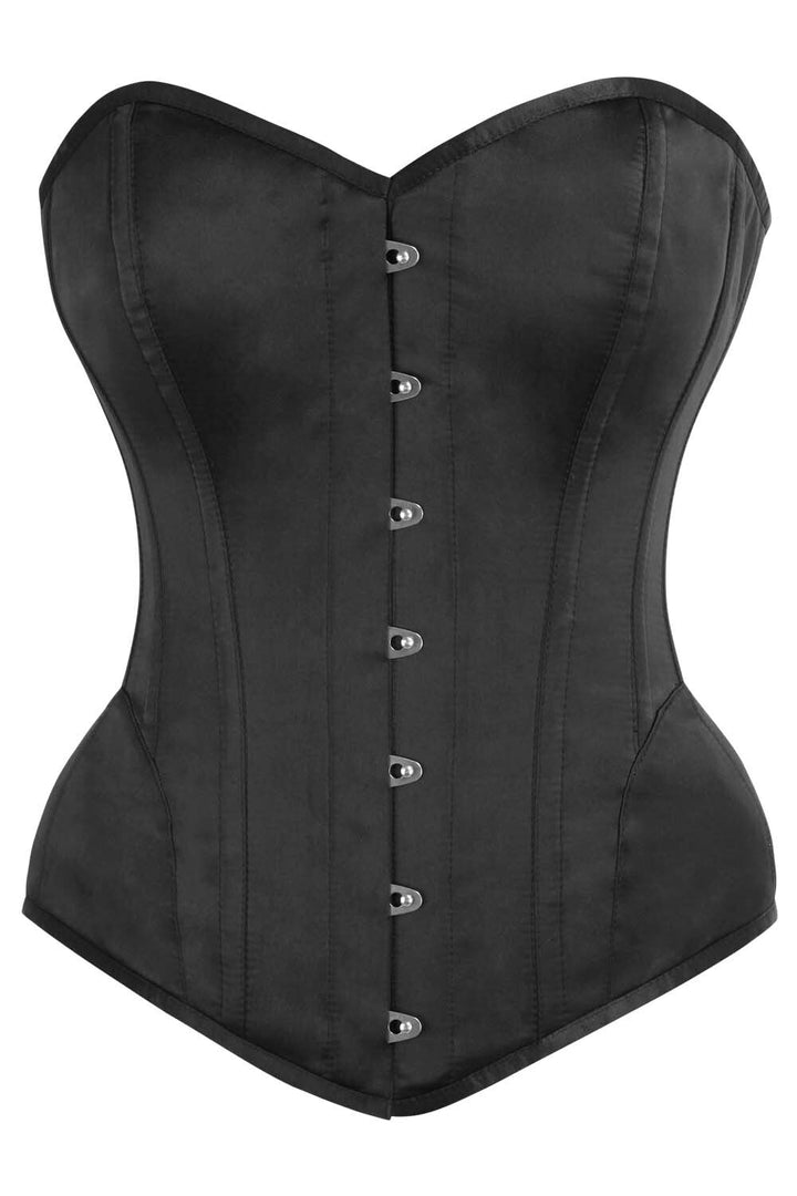 Arniesha Midnight Black Overbust Corset