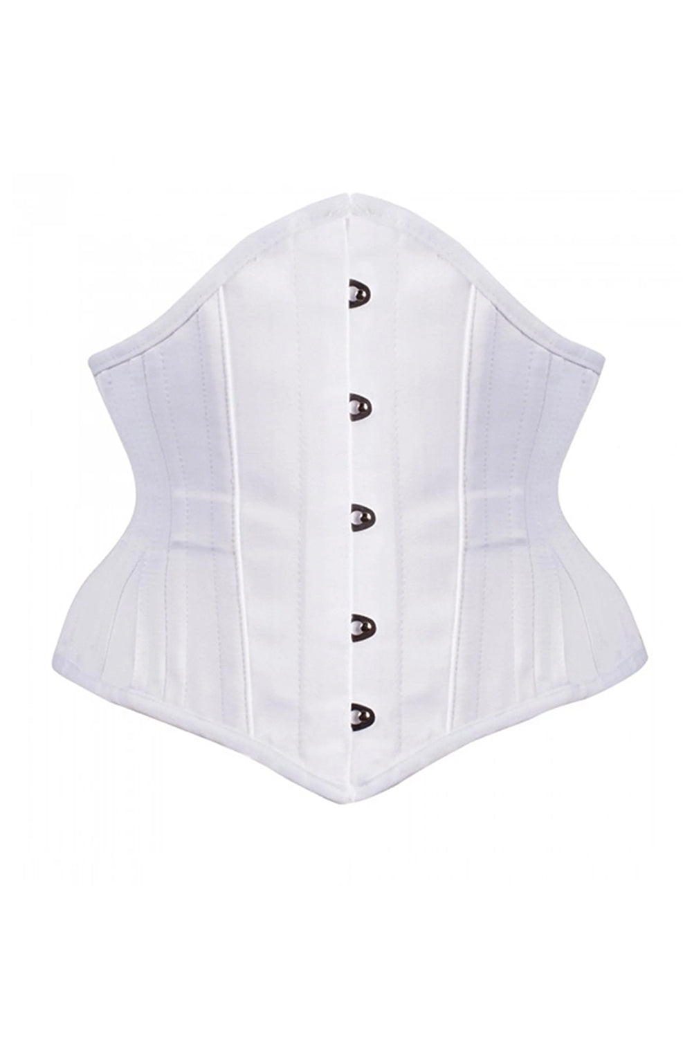 White Brianna Waist Training Corset