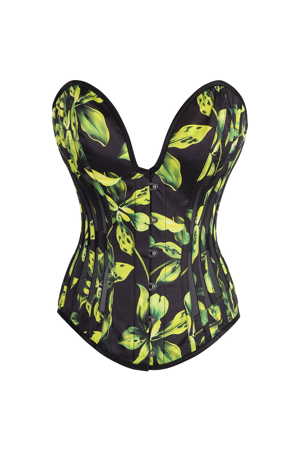 Emerald Botanical Hiroko Overbust Corset