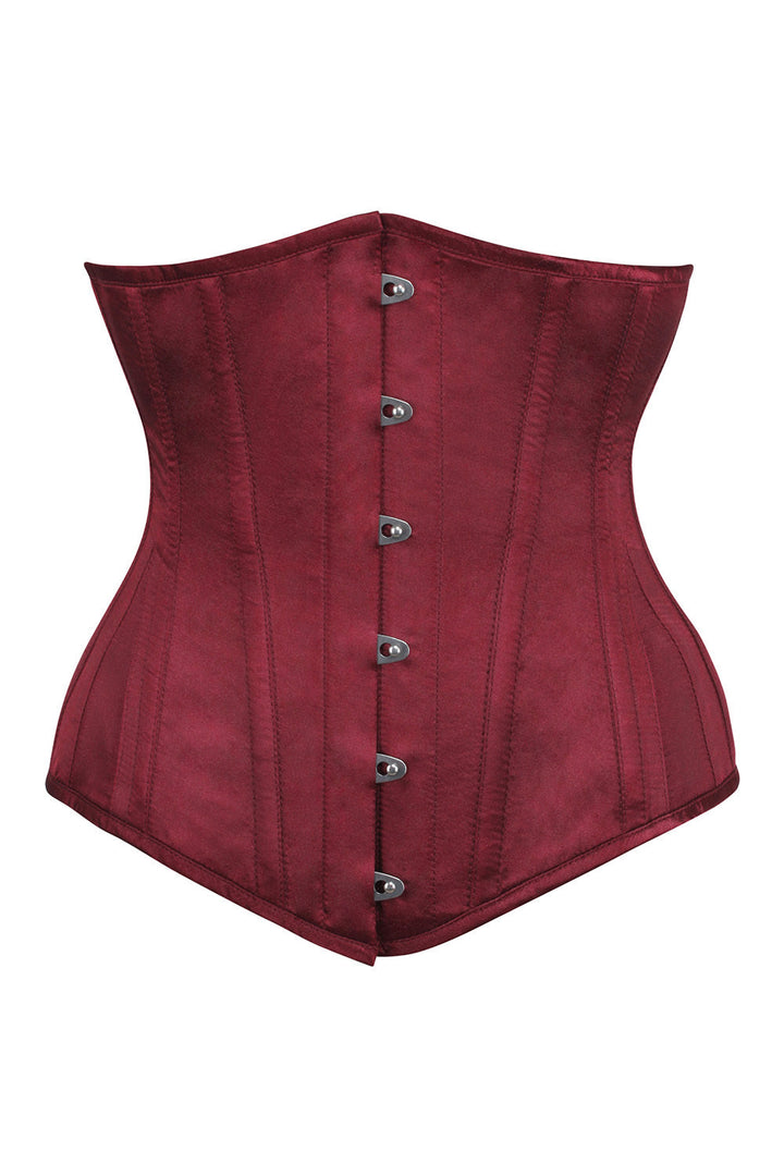 Dannee Burgundy Underbust Corset