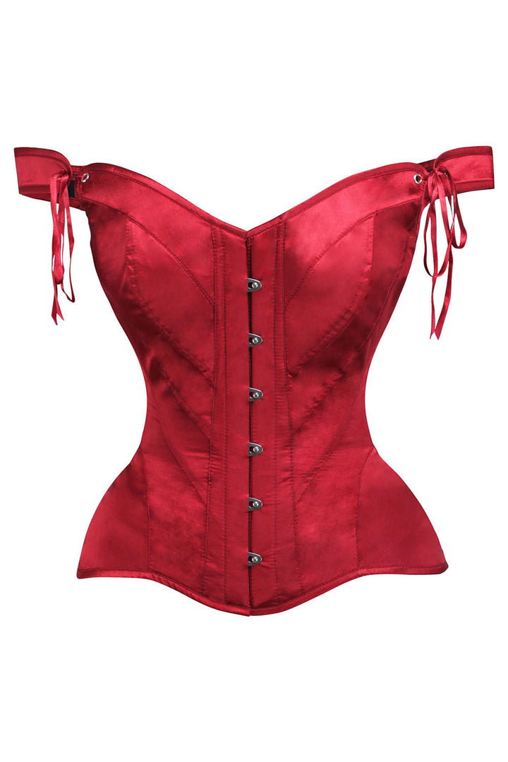 Crimson Holliann Off-Shoulder Overbust Corset