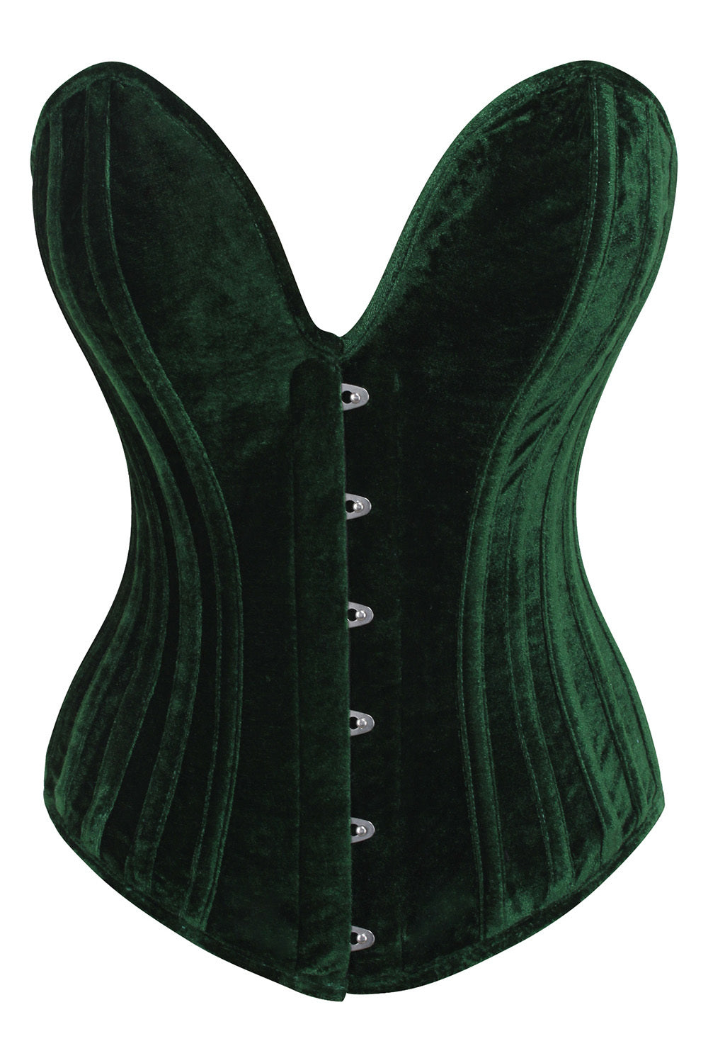 Emerald Velvet Hiroko Overbust Corset