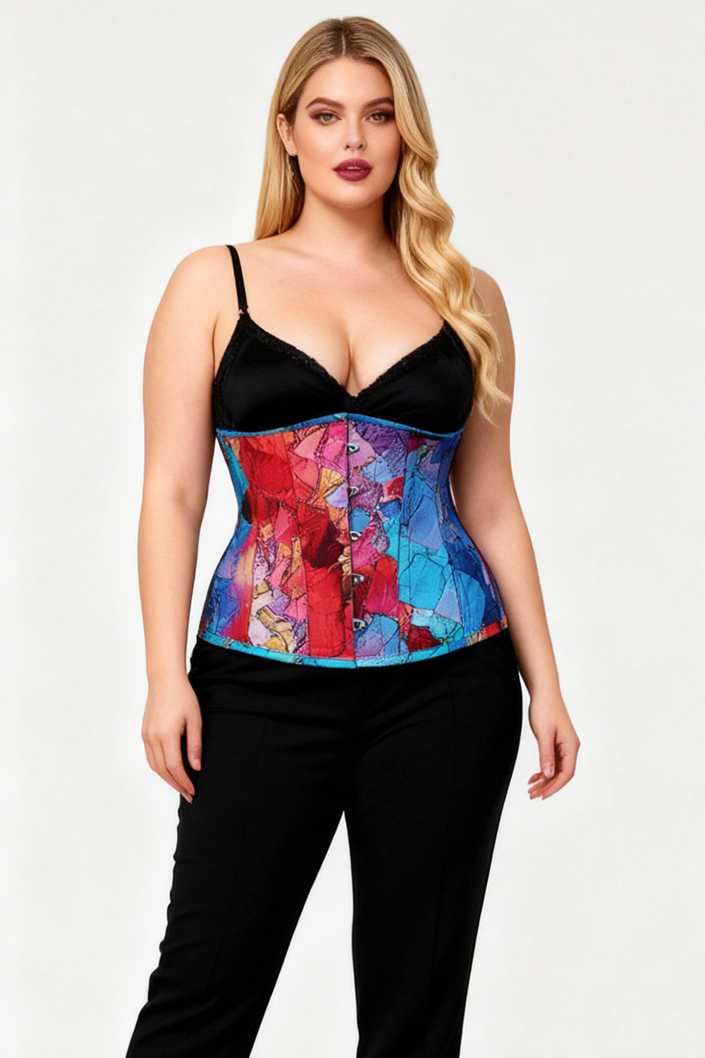 Stained Glass Anslea Underbust Corset