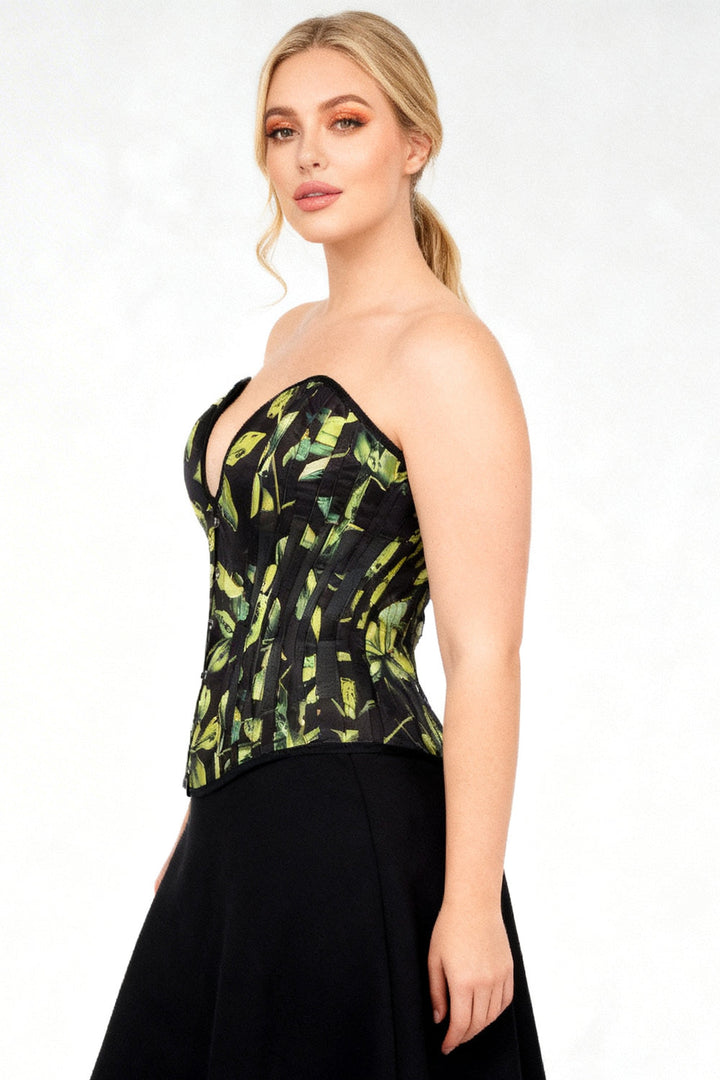 Emerald Botanical Hiroko Overbust Corset