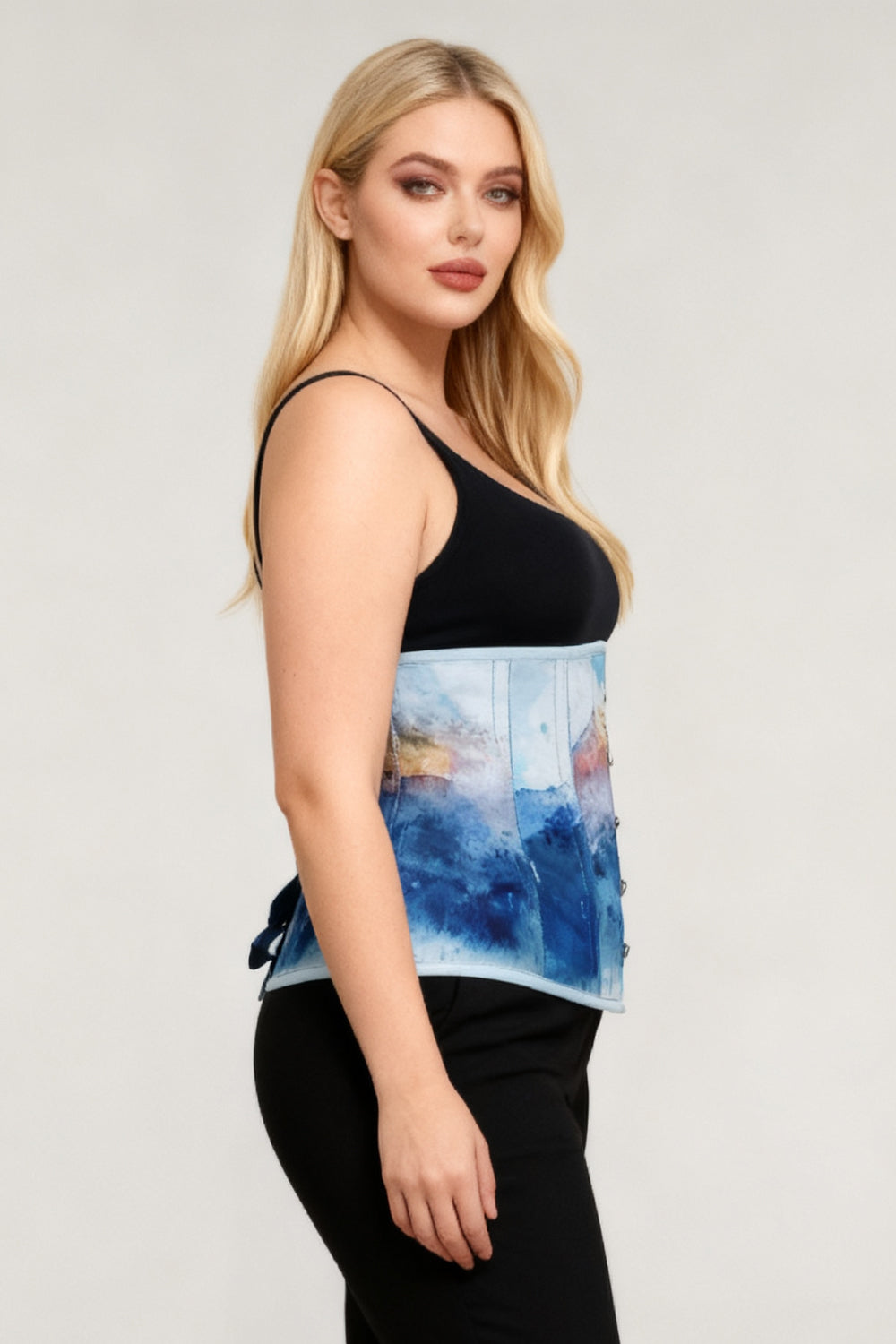 Azure Storm Anslea Underbust Corset