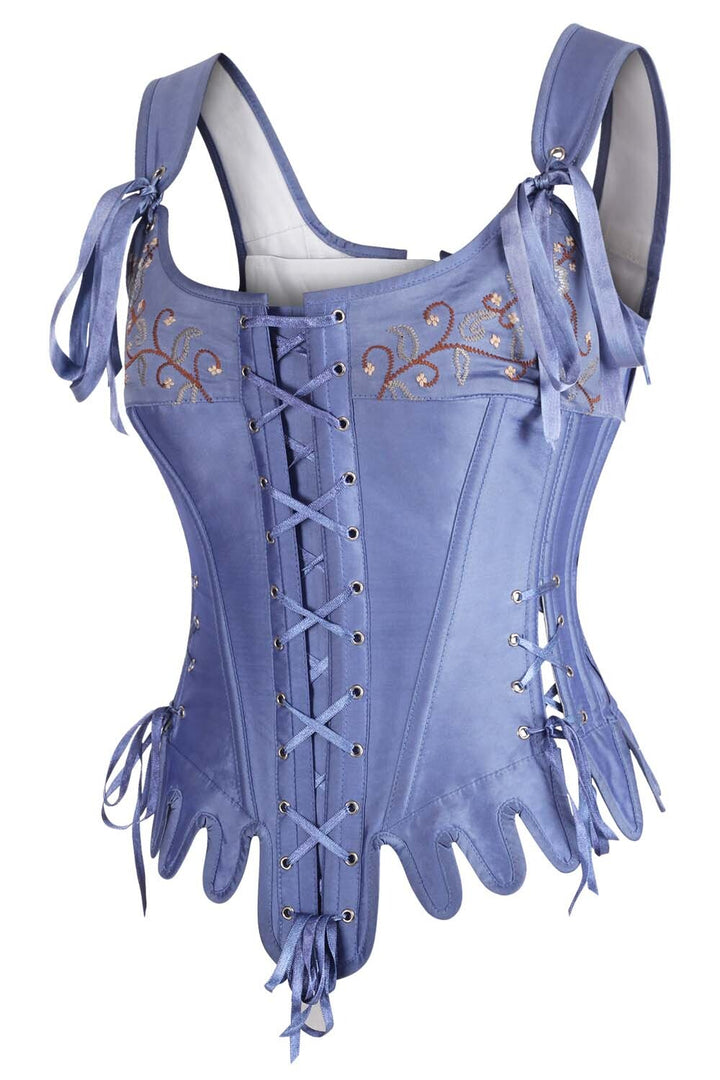 Powder Blue Dawnette Overbust Corset