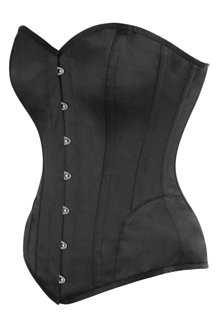 Arniesha Midnight Black Overbust Corset