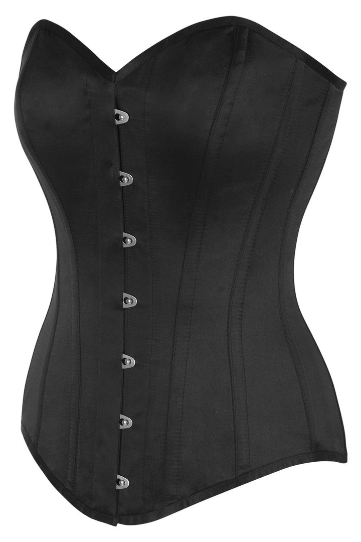 Valerie Midnight Black Overbust Corset