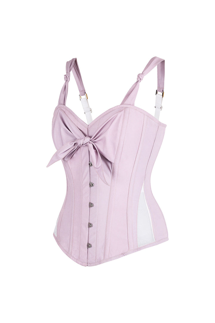 Gerarda Dusty Rose Overbust Corset
