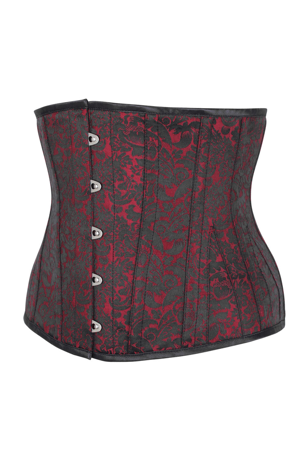 Maroon Shanedra Underbust Corset