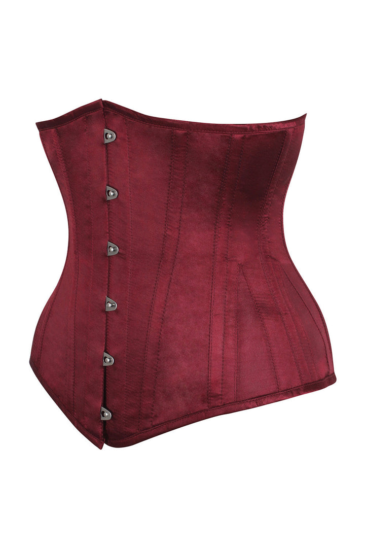 Dannee Burgundy Underbust Corset