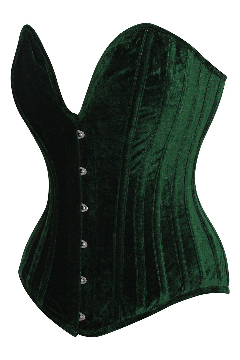 Emerald Velvet Hiroko Overbust Corset