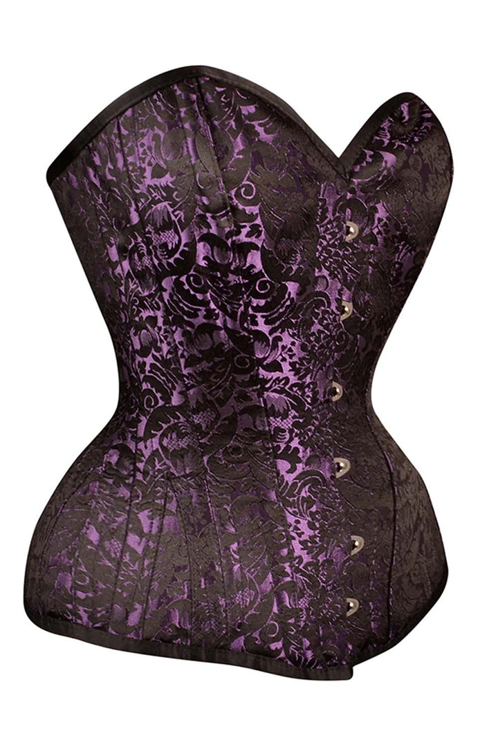 Purple Jewelyn Waist Training Corset
