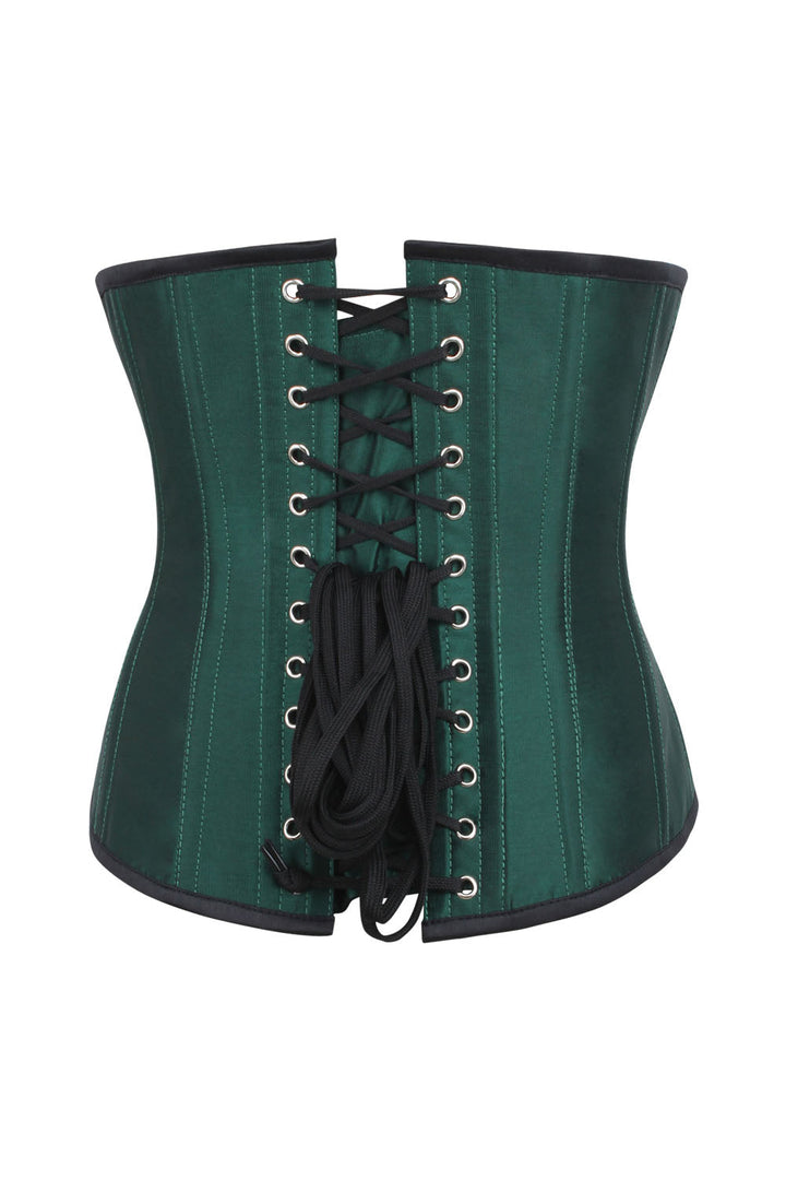 Emerald Hetty Underbust Taffeta Corset