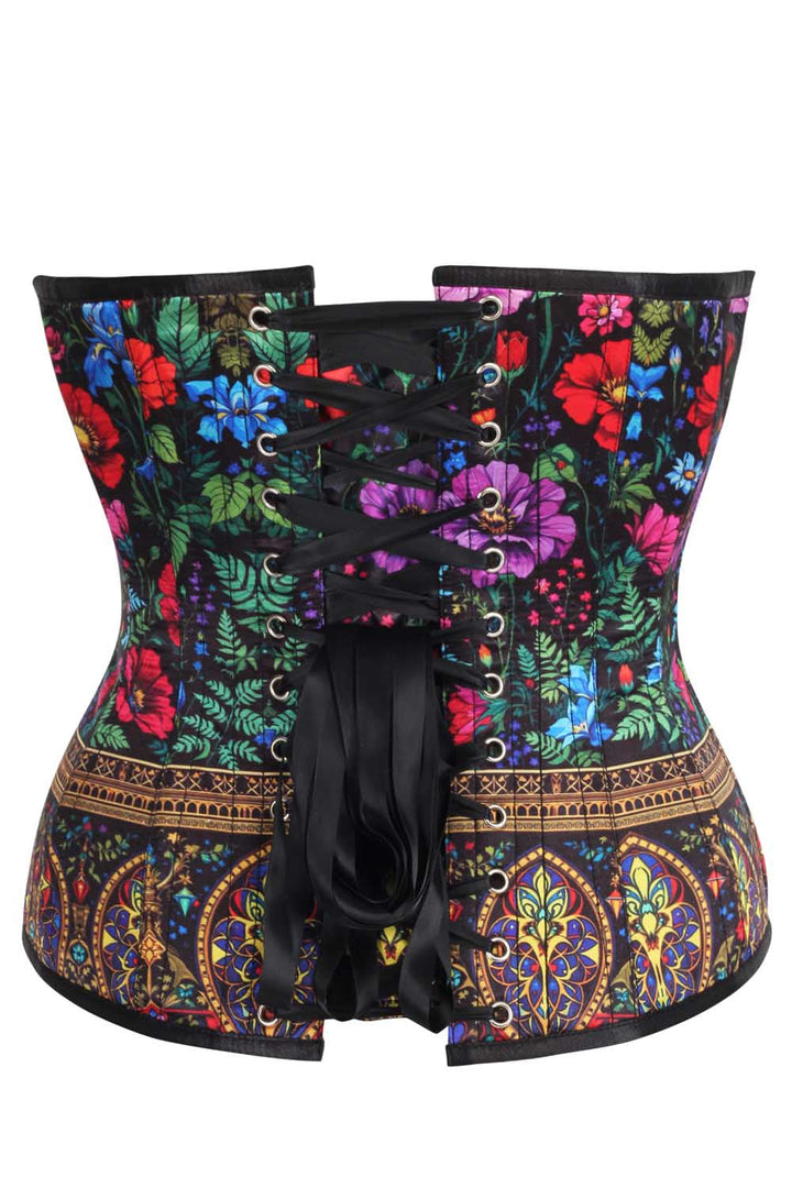 Jalynn Gothic Floral Corset