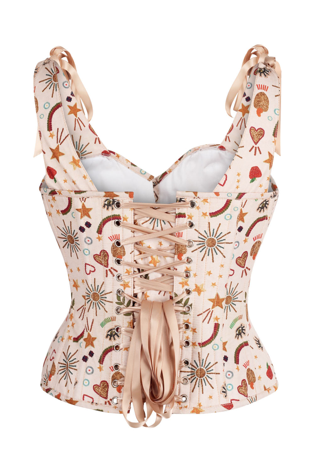 Beige Darnisha Mystical Overbust Corset