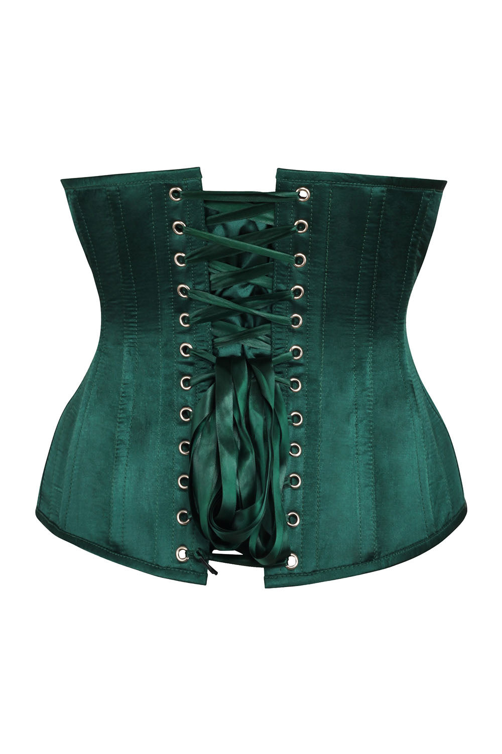 Emerald Satin Dannee Underbust Corset