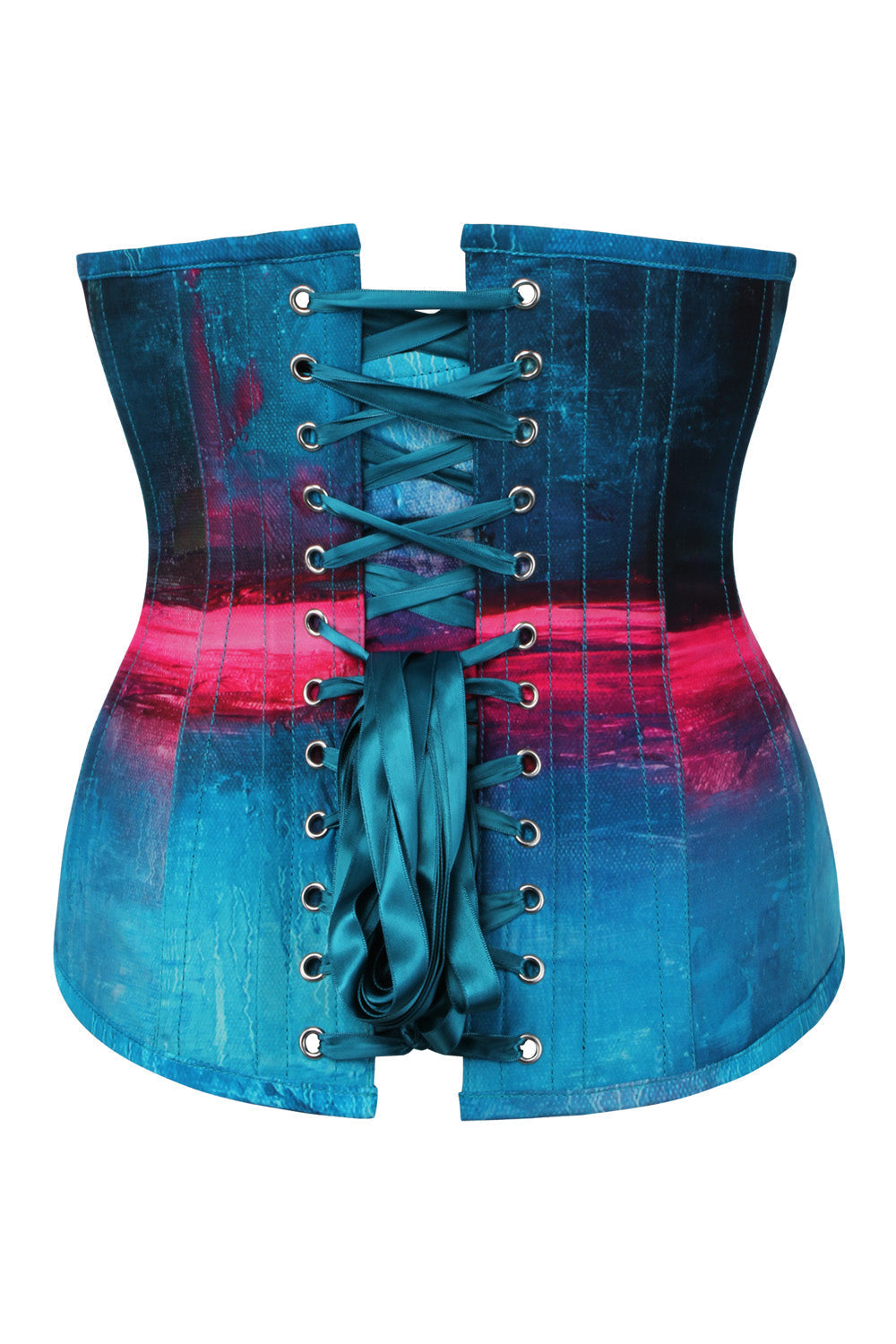 Aurora Ocean Jolissa Digital Printed Underbust Corset