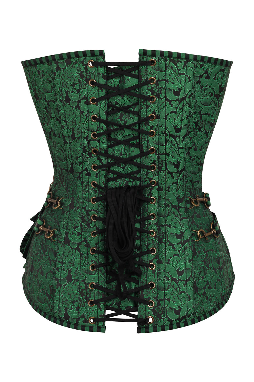 Emerald Cheray Steampunk Overbust Corset