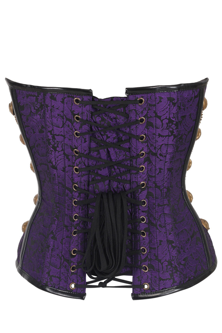 Deep Purple Jewelyn Overbust Corset