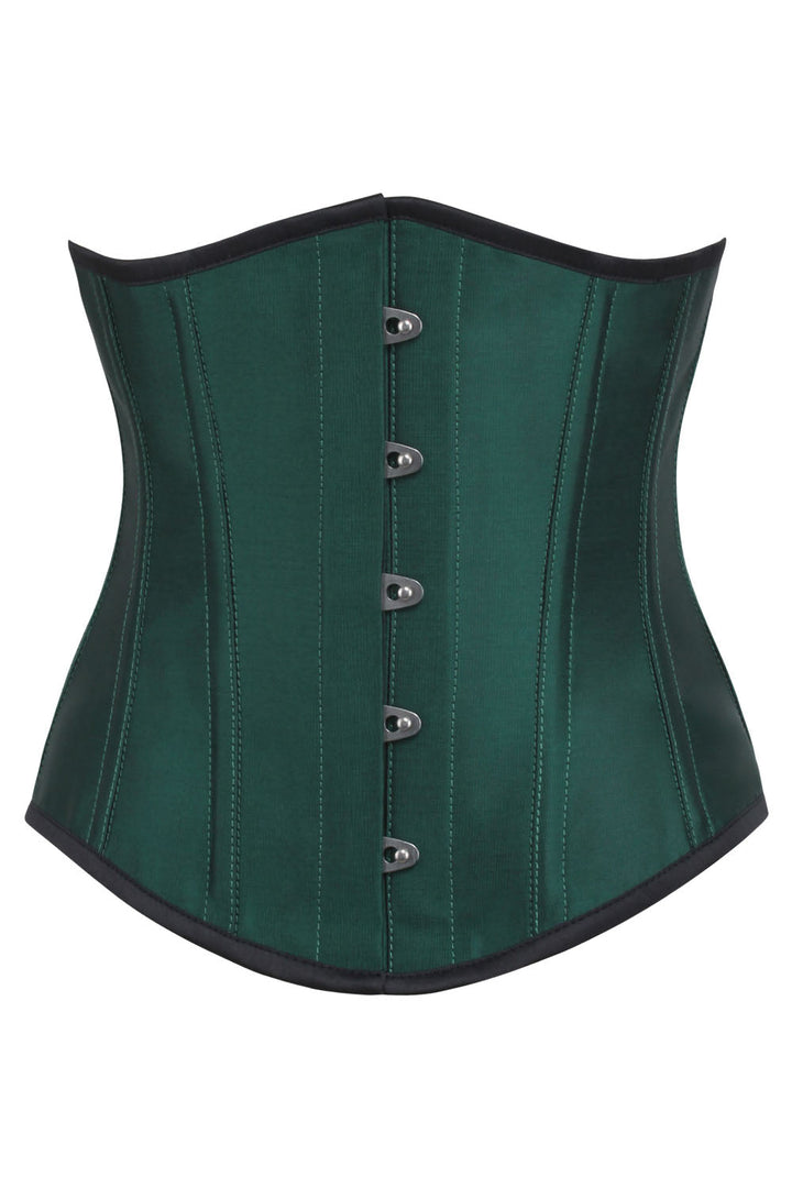 Emerald Hetty Underbust Taffeta Corset
