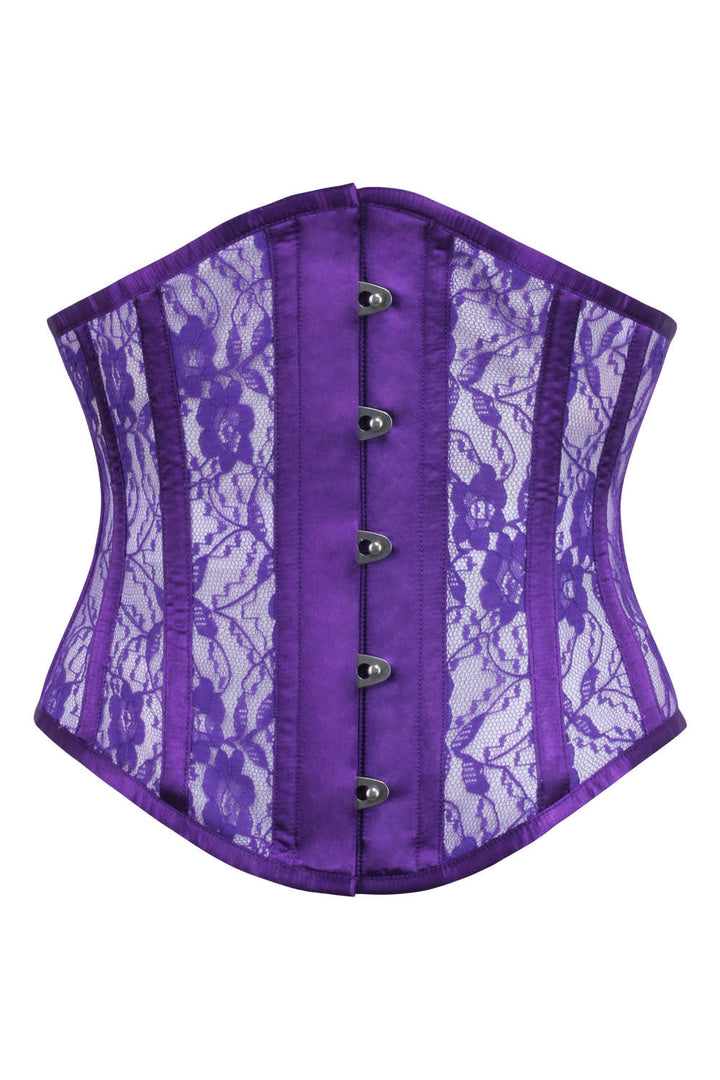 Royal Purple Delinda Underbust Corset