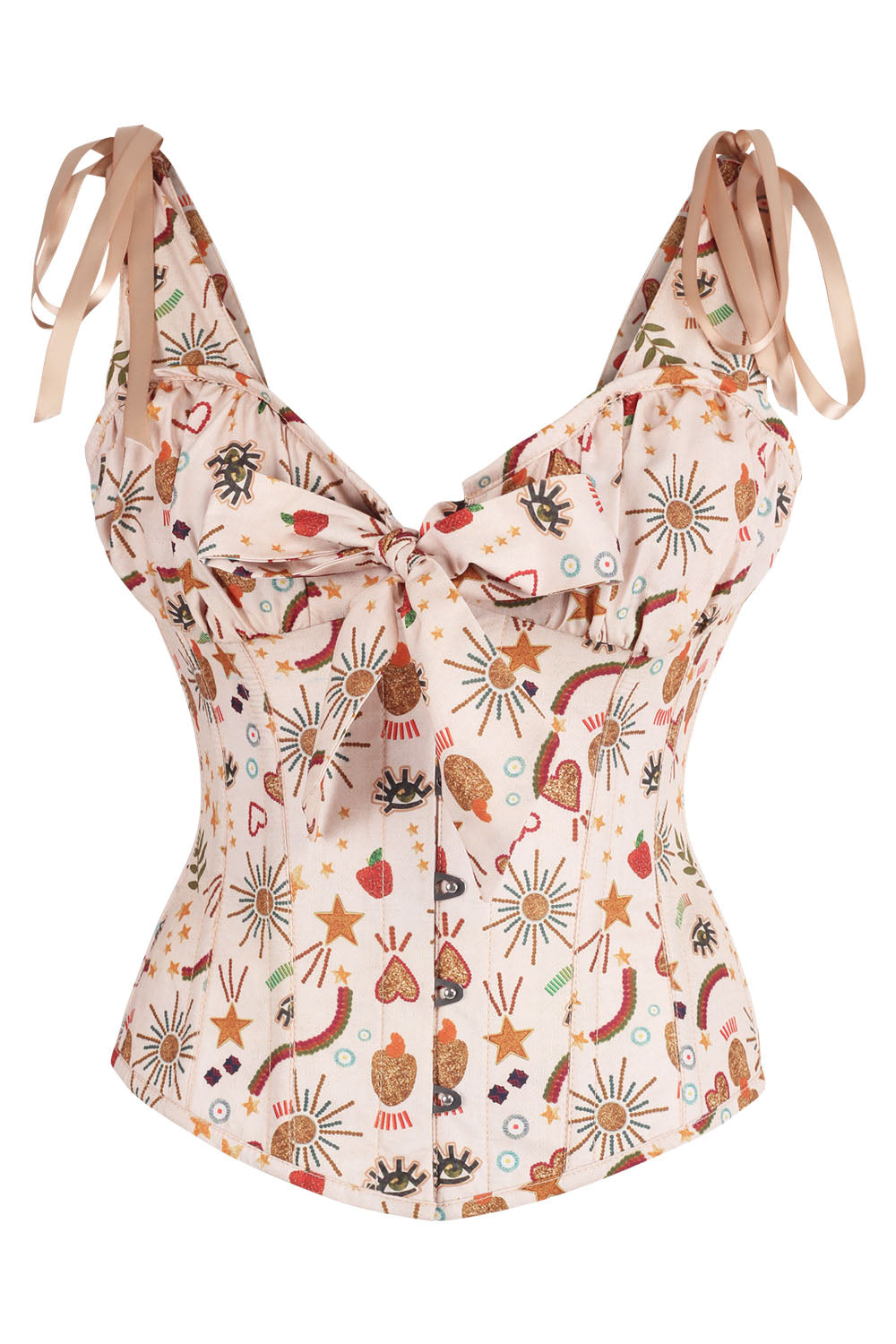 Beige Darnisha Mystical Overbust Corset