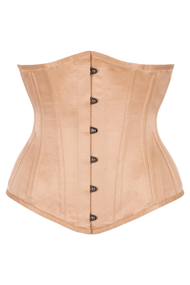Nude Dannee Waist Training Steel Boned Corset