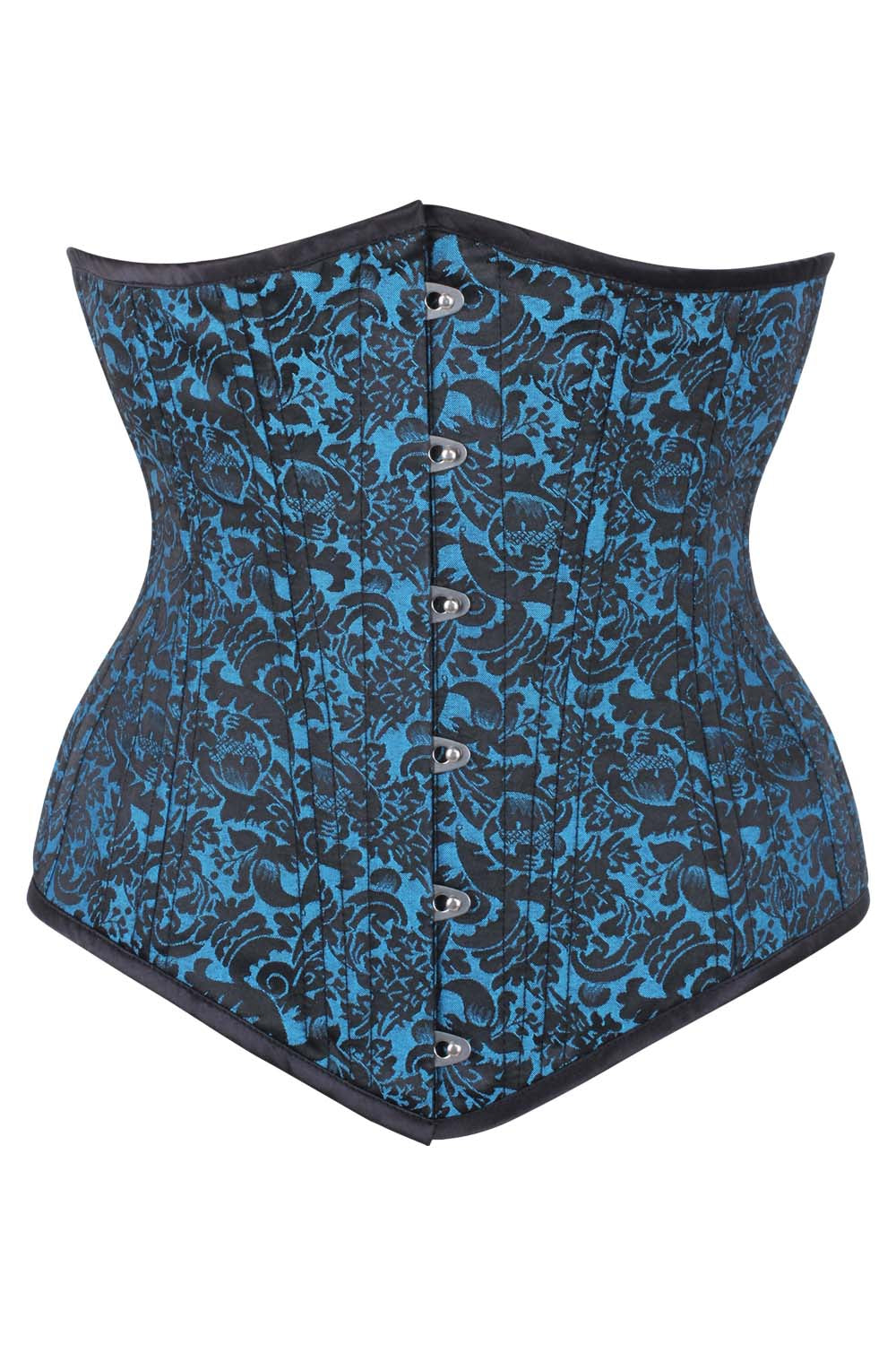 Turquoise Dannee Waist Training Steel Boned Corset