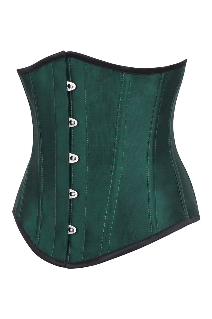 Emerald Hetty Underbust Taffeta Corset
