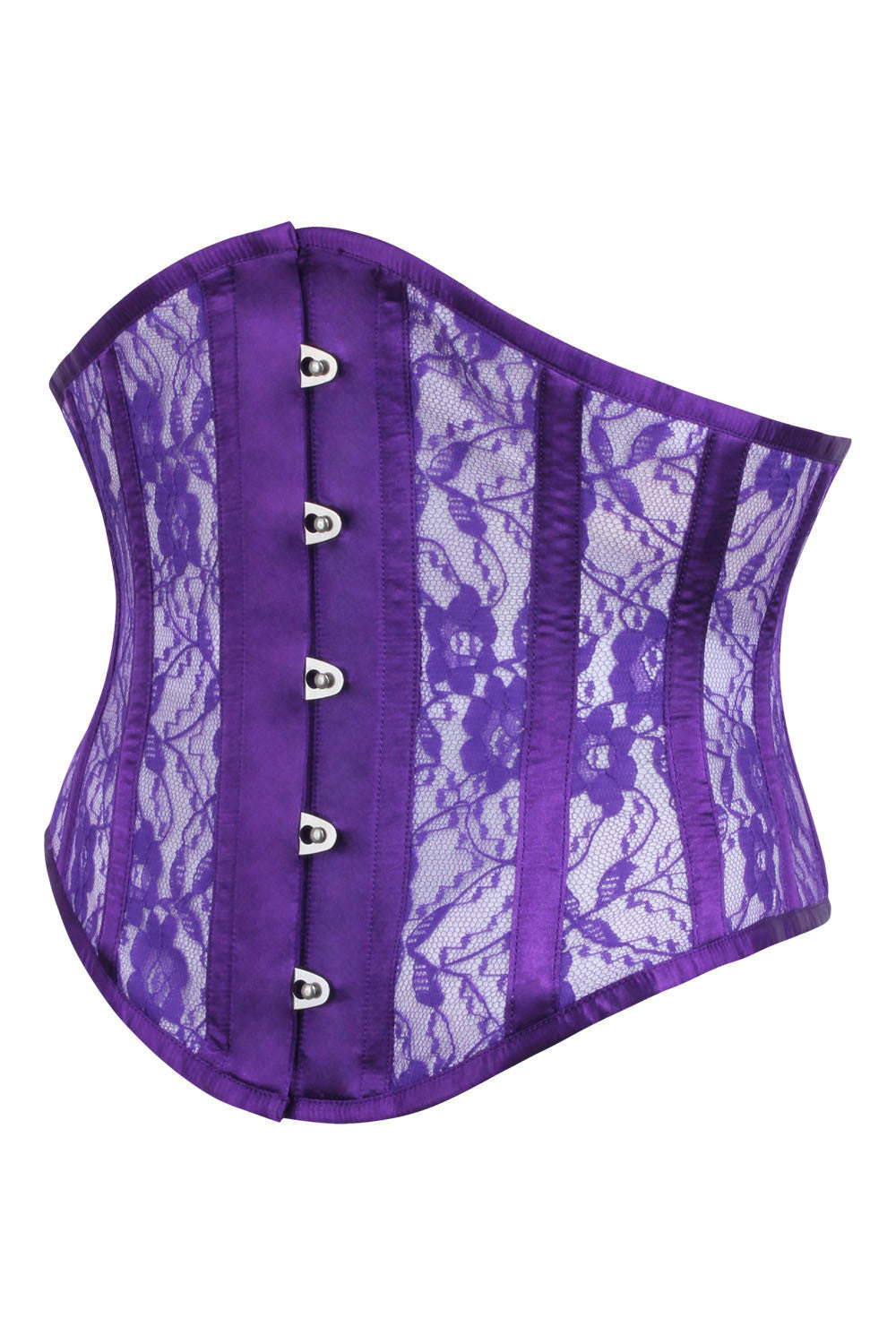 Royal Purple Delinda Underbust Corset
