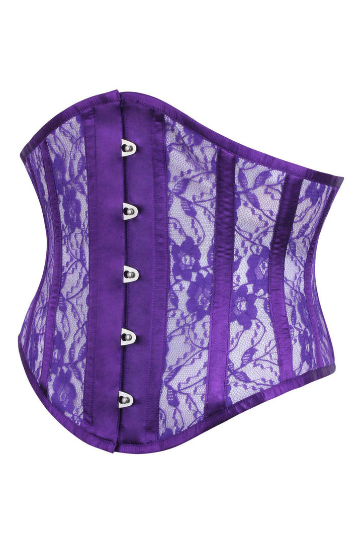 Royal Purple Delinda Underbust Corset
